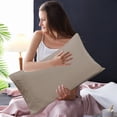 thumbnail image 4 of LSLJS Pillow Cases Pack Envelope Closure Soft Brushed Microfiber Fabric Shrinkage and Fade Resistants Pillow Covers 20x30 Inches, Envelope Pillowcase Pillow, 4 of 6