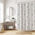 thumbnail image 1 of Hometrends Recycled Fabric Decorative Shower Curtain, 1 of 8