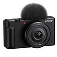 thumbnail image 3 of Sony ZV-1F Vlogging Camera (Black) with SanDisk 32GB Memory Card + ZeeTech Accessory Bundle, 3 of 5