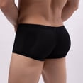 thumbnail image 4 of Mens Boxer Boxers Classic Underwear Solid Black M 1-Pack, 4 of 8