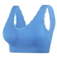 thumbnail image 1 of LSLJS Women Yoga Solide Épaule Froide Sans Manches Réservoir Blouse Tops Intimes, Sports Bras de Women, 1 of 2