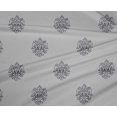 thumbnail image 4 of oneOone Polyester Lycra Fabric Floral Block Printed Fabric 1 Yard 56 Inch Wide, 4 of 4