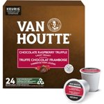 Van Houtte Chocolate Raspberry Truffle Light Roast Coffee Keurig K-Cup Pods 96 count