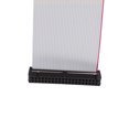 thumbnail image 2 of Unique Bargains 2pcs 2.54mm 40-Pin Female to Female IDE PATA Extension Flat Ribbon Cable 20cm, 2 of 2
