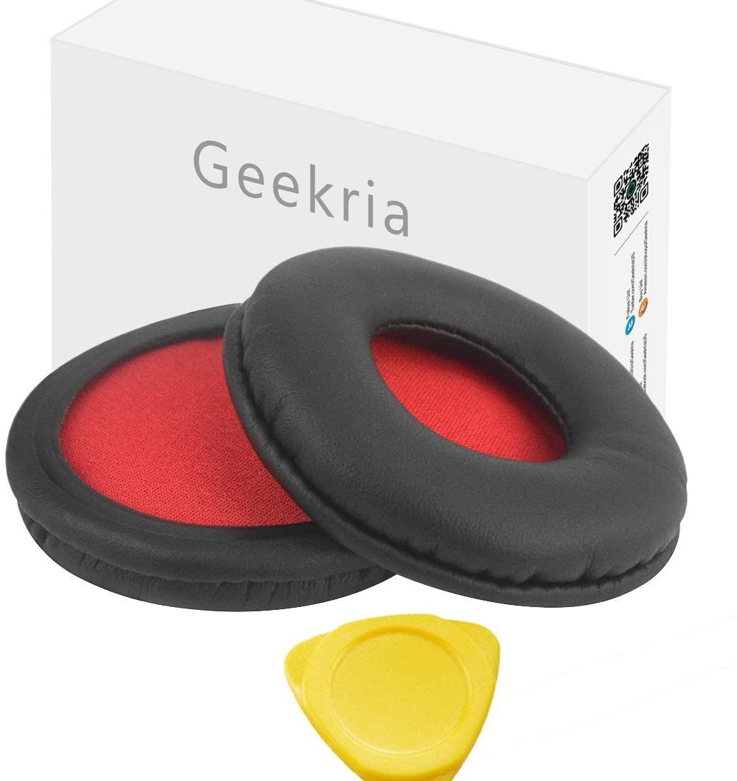 Geekria Coussinets pour Casque SONY MDR-ZX600 Remplacement Coussinets/coussinets d'Oreille/couvercles d'Oreille/pièces de Réparation