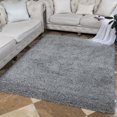 thumbnail image 1 of Ottomanson Non-Slip Rubberback Soft Shag Runner Rug for Hallway and Bathroom, Area Rug for Living Room, Bedroom, Dining Room, 1 of 6