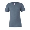 thumbnail image 1 of T-shirt à Manches Courtes Unisexe en Mélange Triblend à Col Ras du Cou Bella, TP, Mélange Denim, 1 of 3