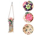 thumbnail image 3 of CIMAXIC Parrot Chew Strand Wooden Bird Parakeet Bite Molar Toy Rattan Hanging Toy,15.35"X2.36"X1.57", 3 of 5