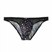 FhsagQ Underwear Mens Underwear Briefs Large Mens Star Print Briefs Underpants Fashion Ride up Underwear Mens Underwear Boxers Black Comfortsoft Men Underwear Boxers Brief Super Fit Black M
