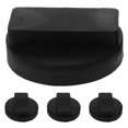 thumbnail image 2 of KAKOWELY jack pad 4pcs Jack Stand Rubber Pads Pinch Weld Jack Pad Pinch Weld Jack Adapter Floor Jack Pad Floor Jack Rubber Pad Rubber Jack Pad Jack Lift Jack Accessories, 2 of 5