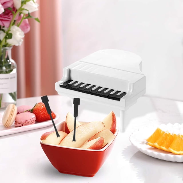 Birdeem Fourchette à Fruits Piano Ensemble de Fruits Européens Mignon Dessert Petite Fourchette