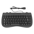 thumbnail image 1 of Mini Clavier, Clavier USB en Plastique Durable Réglable Ergonomiquement pour Ordinateurs de Bureau pour Ordinateur Portable Arabe, 1 of 8