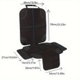 thumbnail image 3 of Waterproof Fabric Car Seat Protector, Easy To Clean, Car Safety Seat Cushion, Anti Slip, 3 of 5