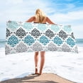 thumbnail image 1 of PRETXORVE Microfiber Beach Super Colorful Bath Sandproof Beach Blanket Multi-Purpose for Travel Swimming Pool 30x60, 1 of 8
