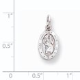 thumbnail image 2 of Médaille en Or Blanc 10K St. Christophe, 2 of 2