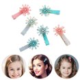 thumbnail image 3 of 6 Pcs Pinces à Cheveux Barrettes pour Filles Pinces à Cheveux Adorables Accessoires pour Cheveux de Bébé, 3 of 7