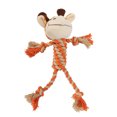 thumbnail image 4 of Peluche Peluche Chien Jouet, 3D Épissage Chien Résistant Jouets Peau Amicale pour Animaux de Compagnie Girafe, 4 of 8