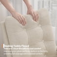 thumbnail image 4 of BeesClover Nursery Rocking Chair, Modern Glider with High Backrest and Sturdy Wooden Legs, Comfortable Accent Rocker for Living Room, Bedroom, Nursery Furniture, Easy Assembly, 4 of 8