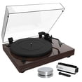 thumbnail image 1 of Fluance RT82 Reference High Fidelity Vinyl Turntable Record Player with Ortofon OM 10 Cartridge, Speed Control Motor, Record Weight, 3 in 1 Stylus and Record Cleaning Vinyl Accessory Kit, 1 of 8
