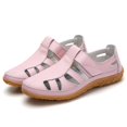 thumbnail image 5 of Kcodviy Chaussures pour Femmes Sandales Plates Souples à Talons Hauts pour Femmes Sandales à Semelle Sandales en Cuir pour Femmes Sandales Décontractées Rétro, 5 of 5