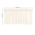 thumbnail image 1 of Lace Cafe Kitchen Ruffle Window curtains Window drape Drape Valance Semi voile curtains Window drape Transparent Voile Curtains Window Treatment, 1 of 7