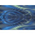 thumbnail image 1 of Ahgly Tapis Rectangulaire Lavable en Machine Intérieur Transitionnel Bleu Lierre, 2 Pieds x 3 Pieds, 1 of 7