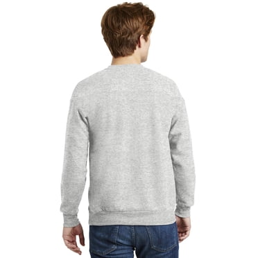 Hanes Chandail Molletonné à Col Rond ComfortBlend pour Hommes, Cendre, 3TG
