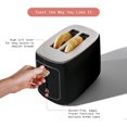 thumbnail image 3 of Beautiful Par Drew Barrymore grille-pain 2 tranches avec écran tactile à activation tactile, 3 of 8