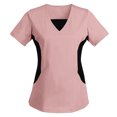 thumbnail image 1 of Personalized Customizable Embroidered Women's Scrub Top, 1 of 3