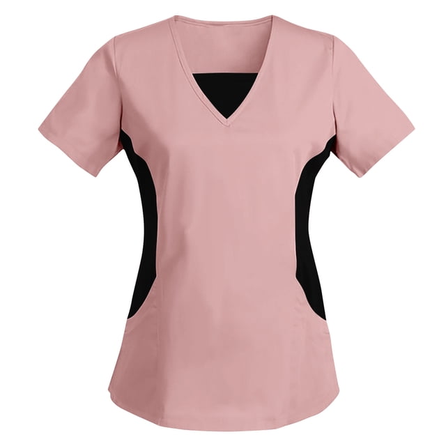 Personalized Customizable Embroidered Women's Scrub Top