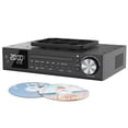 thumbnail image 1 of MONODEAL Bluetooth CD Player,Under Cabinet Kitchen FM Radio CD Player,Dual HD Speakers,Wireless Music System with LED Light,Remote Control,Kitchen Ti, 1 of 8
