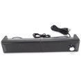 thumbnail image 2 of Sounder Speaker Multimedia Computer Laptop Audio Stereo Speaker 1 Pair Of Mini Portable Usb Computer Speakers Wired Multimedia Mini Strip Desktop Stereo Speaker With Subwoofer For, 2 of 8