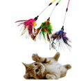 thumbnail image 2 of Big Clearance! Cat /Dog Toys - Cat Teaser Toys - Include Cat Wand and Natural Feather Refills, 2 of 6