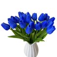 thumbnail image 2 of Artificial Tulip Flowers Home Wedding Party Decor Gift Photograph Prop Champagne 10Pcs/Set, 2 of 12