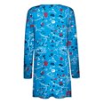 thumbnail image 4 of Pompotops Chemisier Décontracté à Manches Longues Imprimé pour Femmes avec Poche Cardigan Liquidation, 4 of 5