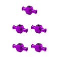 thumbnail image 3 of maskred Nitrous Pressure Gauge Adapter High Durability For Easy And Effective Simple Purple 5Set, 3 of 6