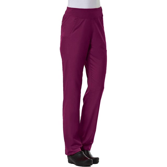 Pantalon d'Uniforme de Yoga Pur pour Femmes EON COOLMAX à Taille Tricotée