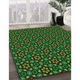 thumbnail image 3 of Ahgly Company Tapis d'Intérieur Lavable en Machine Carré Transitionnel Vert Lime Foncé, 3 Pieds Carré, 3 of 7