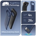 thumbnail image 2 of TUDIA MergeGrip pour Google Pixel 10 Case et Google Pixel 10 Pro Case 2025 - Bleu Indigo, 2 of 6
