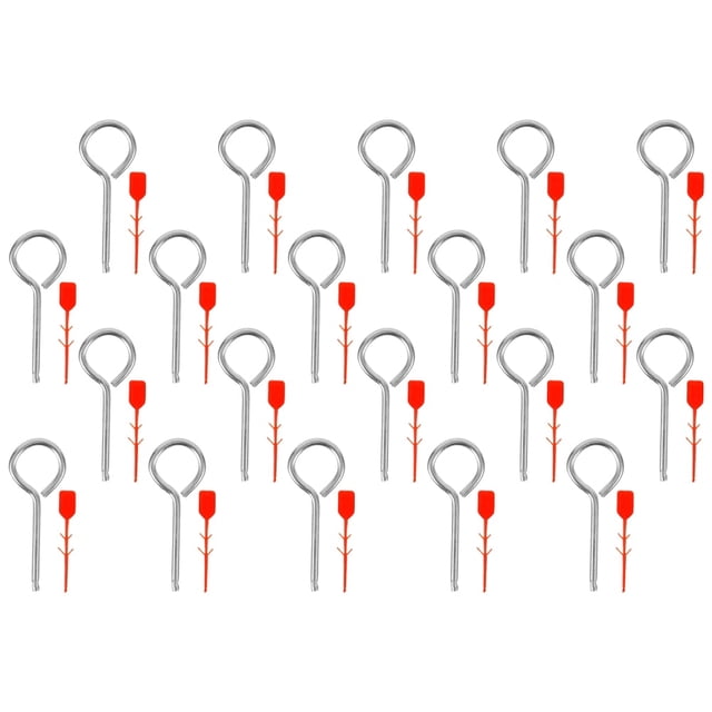 EcoNesxp Practical, creative and multifunctional 20 sets of fire extinguisher bolts, fire extinguisher safety pins, fire extinguisher accessories, fire extinguisher supply
