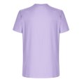 thumbnail image 4 of Styesk T-Shirts pour Homme Mode Décontractée Hommes T-shirt de Sport Imprimé Manches Courtes Col Rond Chemisiers Chemises, 4 of 5