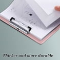 thumbnail image 4 of Birdeem A4 Plastic Clipboards with Low Profile Clip Set of 1 8.78X12.28 Inch Multi Color Plastic Clipboards Bulk,Clipboards Bulk Classroom-Writing Board, Acrylic Clipboard,Standard Letter Size,Pink, 4 of 6