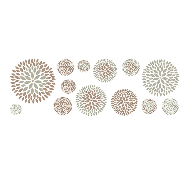 Wall Stickers Hydrangea Flower Wall Decals Modern Peel And Stick Design For Bedroom Living Room Decoration