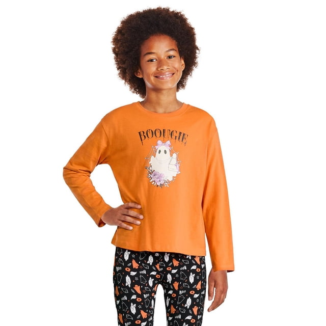 George Girls' Halloween Long-Sleeve T-Shirt