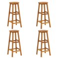 thumbnail image 3 of vidaXL 5 Piece Garden Bar Set Solid Wood Acacia, 3 of 5