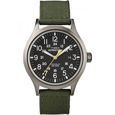 Timex Men's Expedition T49961 Green Nylon Analog Quartz Fashion Watch