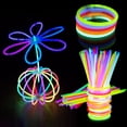 thumbnail image 3 of WHEANG Glow Sticks Halloween For Kids Adult Glow In The Dark Accessories Decors Glowsticks 1ml, 3 of 3