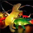 thumbnail image 3 of 2 Meter 10 LED Dino Fairy Lights Fairy Lights Dinosaur String Light Decorative Lamp Party Fun Night Light Children's Room Decoration, 3 of 8
