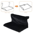 thumbnail image 4 of Cat Pet Animal Hanging Luxury Radiator Bed Warm Fleece Basket Cradle Hammock Metal Iron Frame, 4 of 6