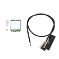 thumbnail image 2 of Module d'Ordinateur Portable Sans Fil AX201NGW M.2 WiFi avec 5.0, 3000Mbps 2.4GHz et 5GHz Double Bande Adaptateur WiFi 6 Puces, MU MIMO, Ultra Bas, 2 of 7